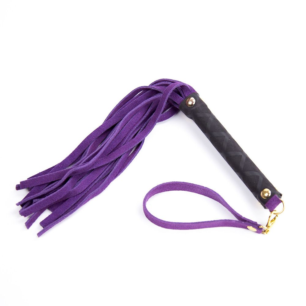 (image for) Golden Hook Faux Leather Whip