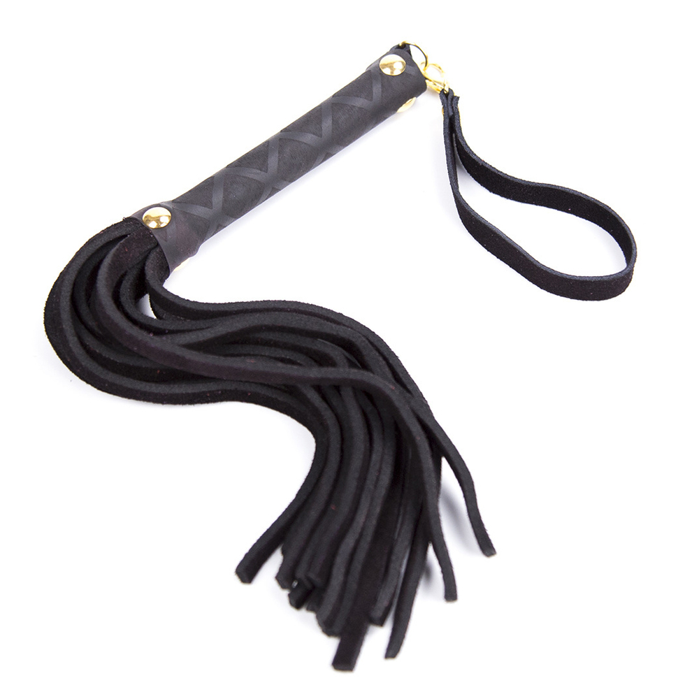 (image for) Golden Hook Faux Leather Whip