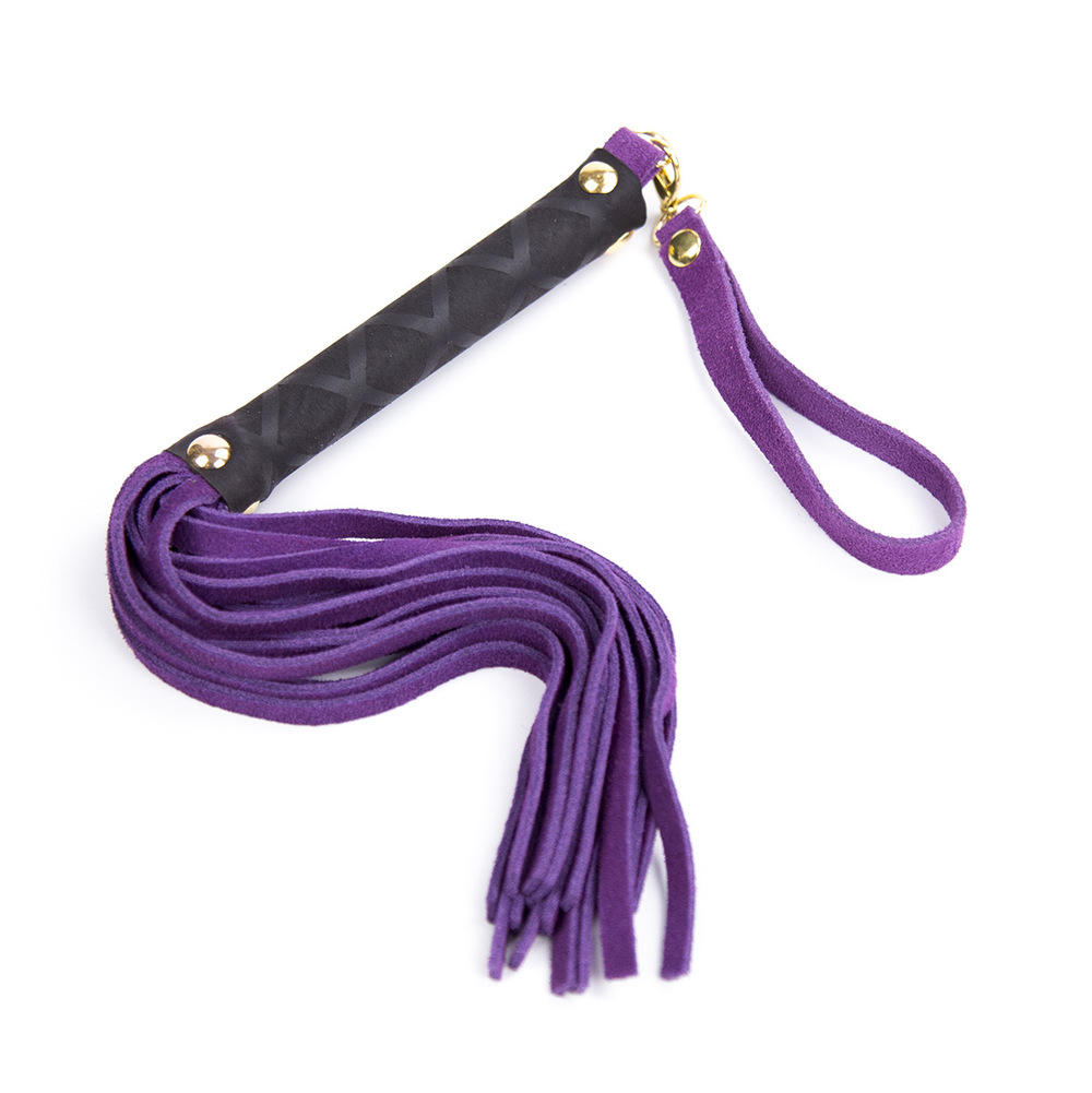 (image for) Golden Hook Faux Leather Whip