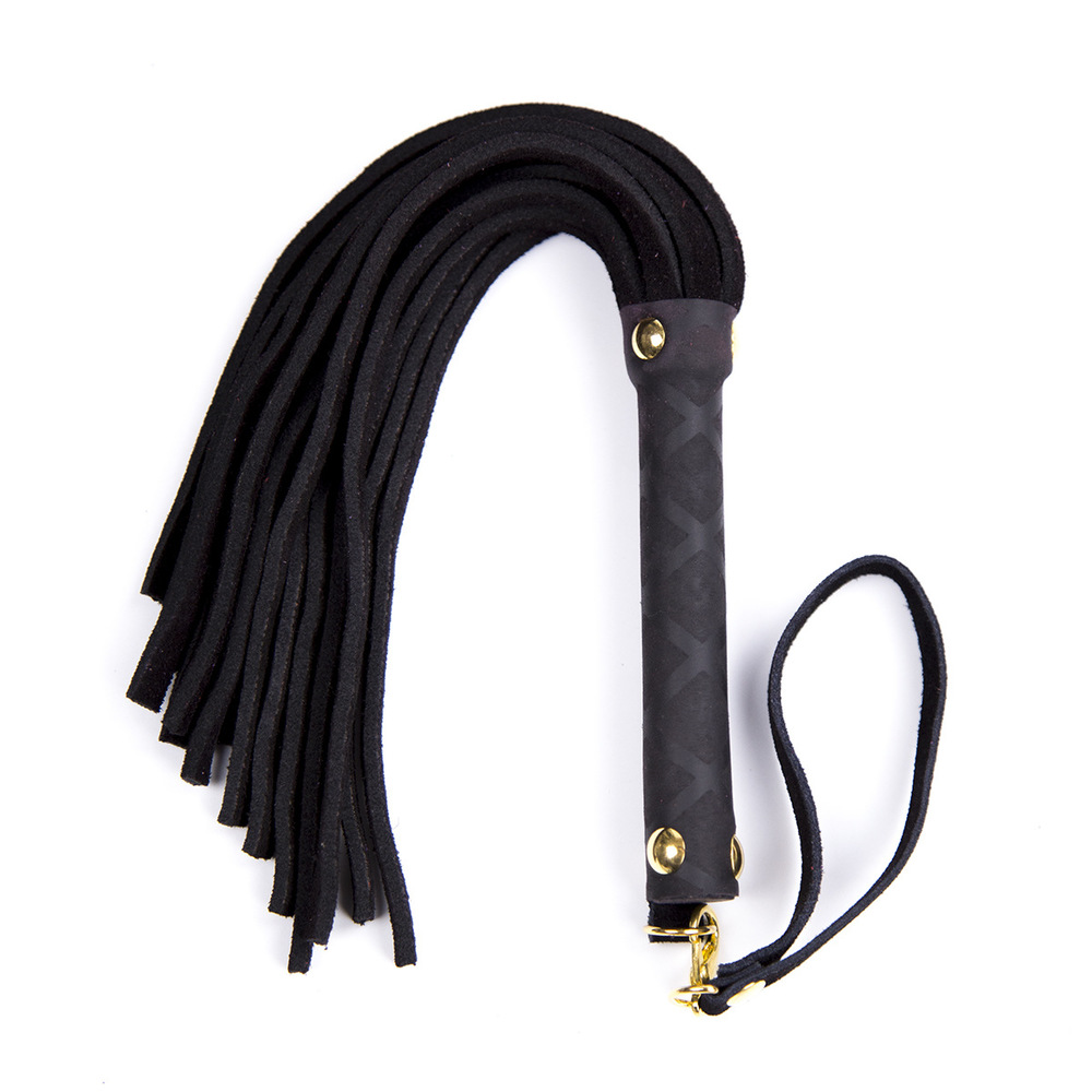 (image for) Golden Hook Faux Leather Whip