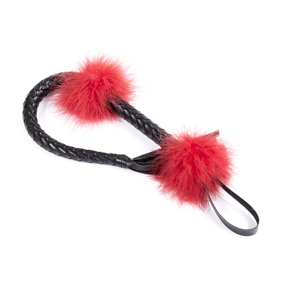 (image for) Feather Ball Handle Whip