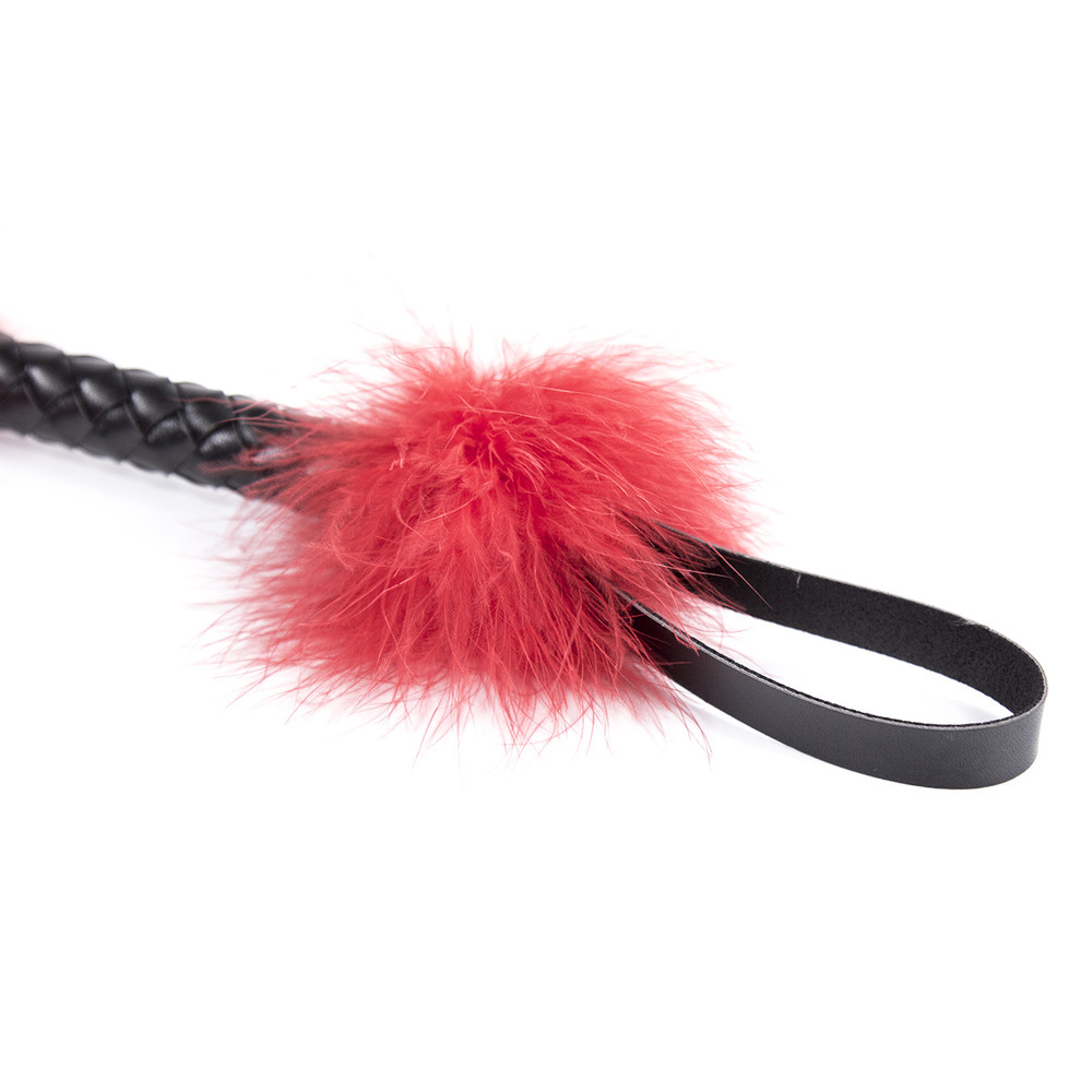 (image for) Feather Ball Handle Whip