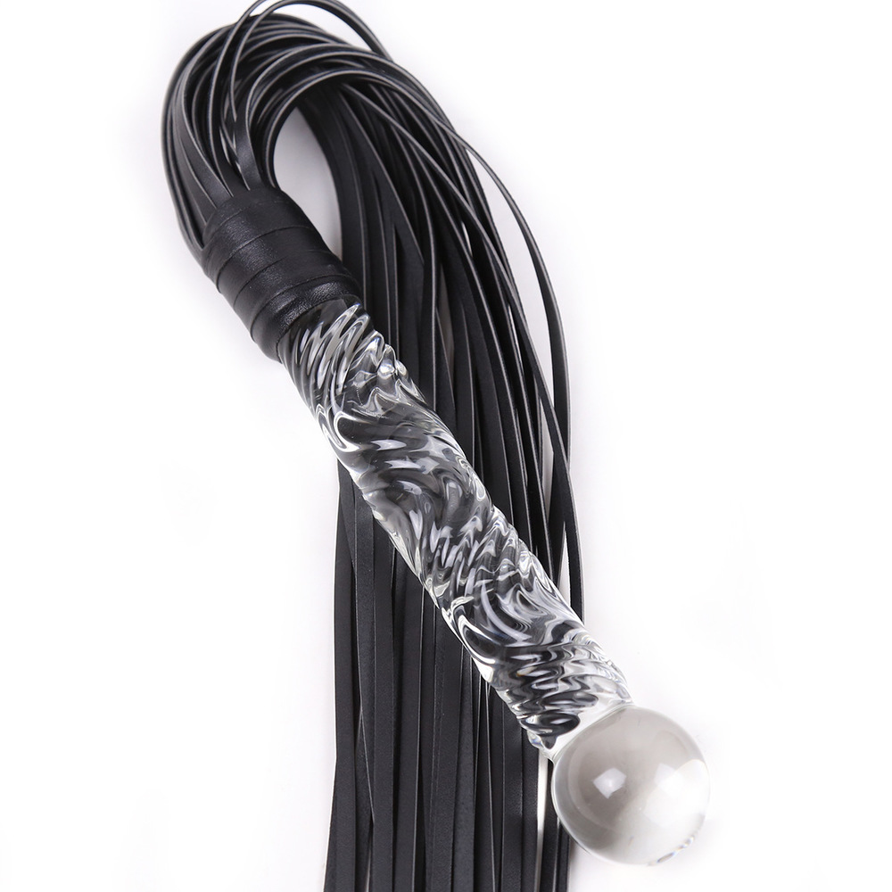 (image for) Glass Handle Bondage Whip
