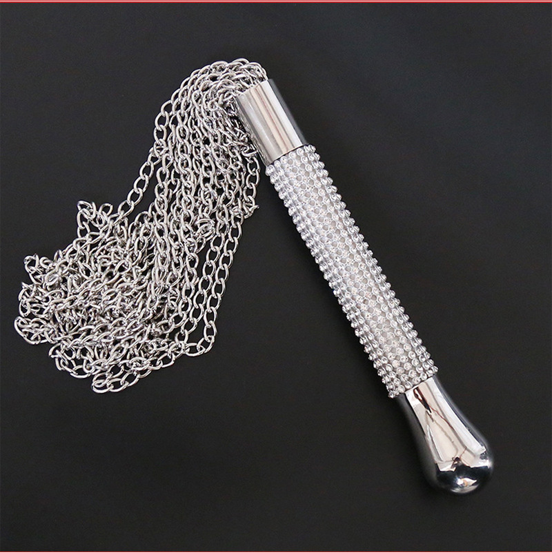 (image for) Diamond Handle With Iron Chain Whip