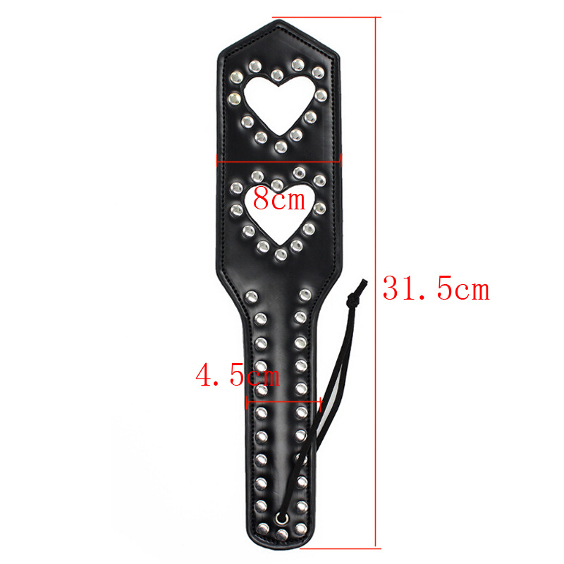 (image for) Double Hearts Spanking Paddle