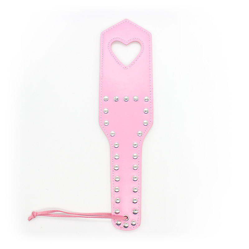 (image for) Heart Paddle With Studs