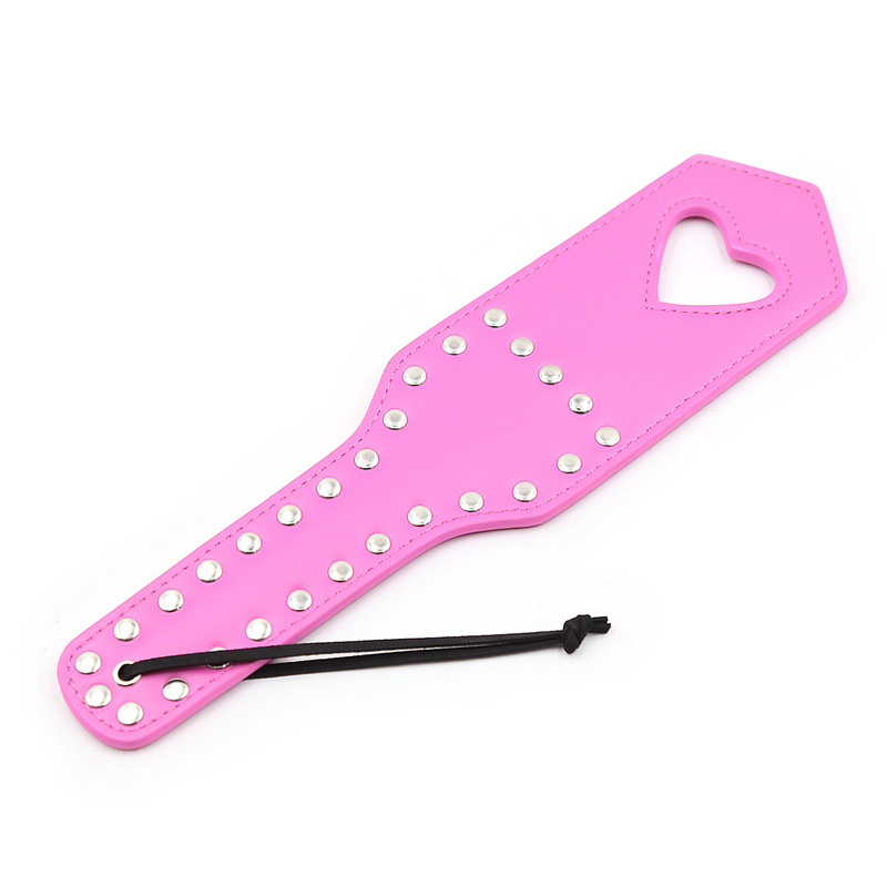 (image for) Heart Paddle With Studs