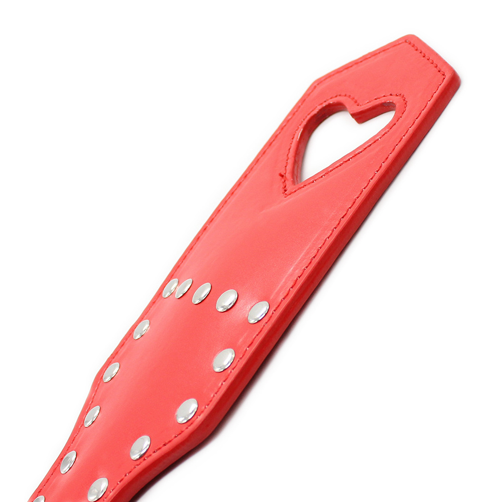 (image for) Heart Paddle With Studs