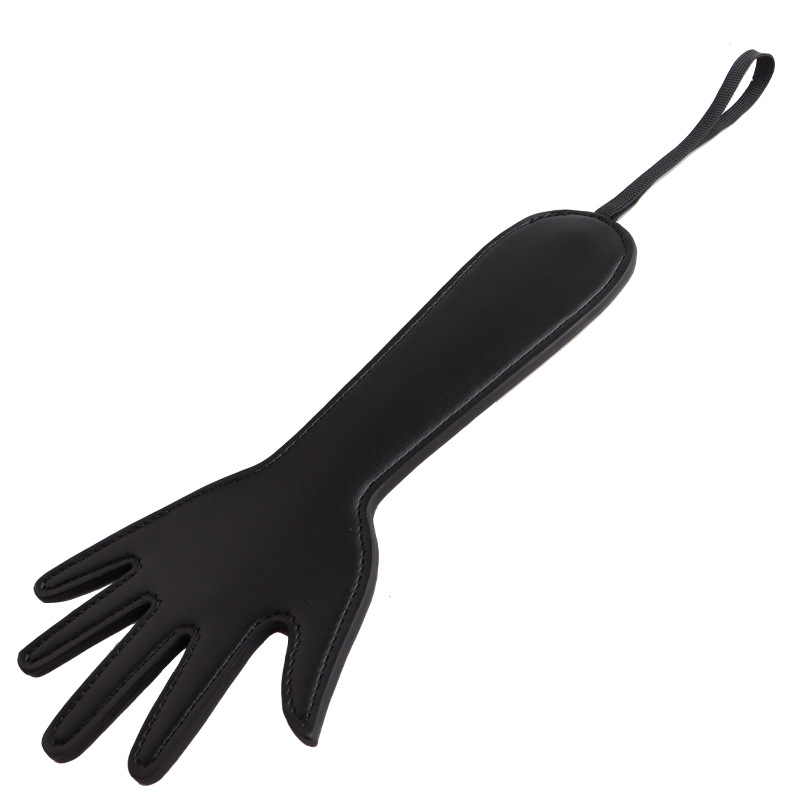 (image for) Black Leather Emulational Hand Paddle