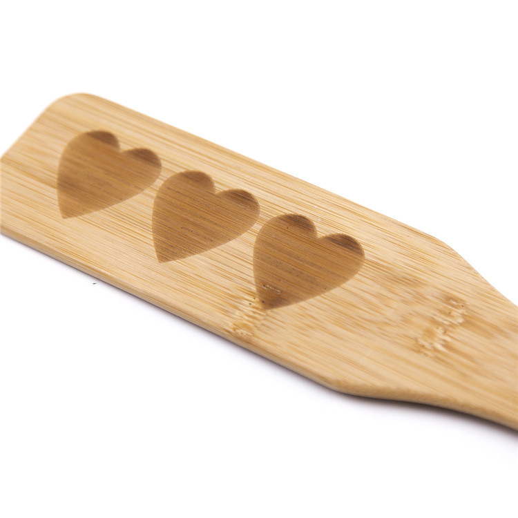 (image for) Bamboo Spanking Paddle With Heart Or Love