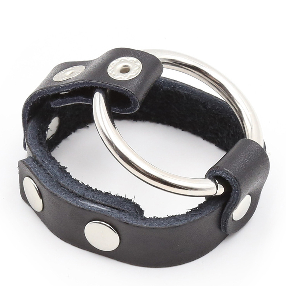(image for) Cock Ring Harness With Ball Divider - Single Layer