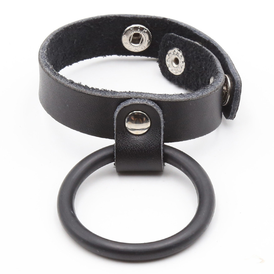 Sigle Layer Steel Cock and Ball Ring