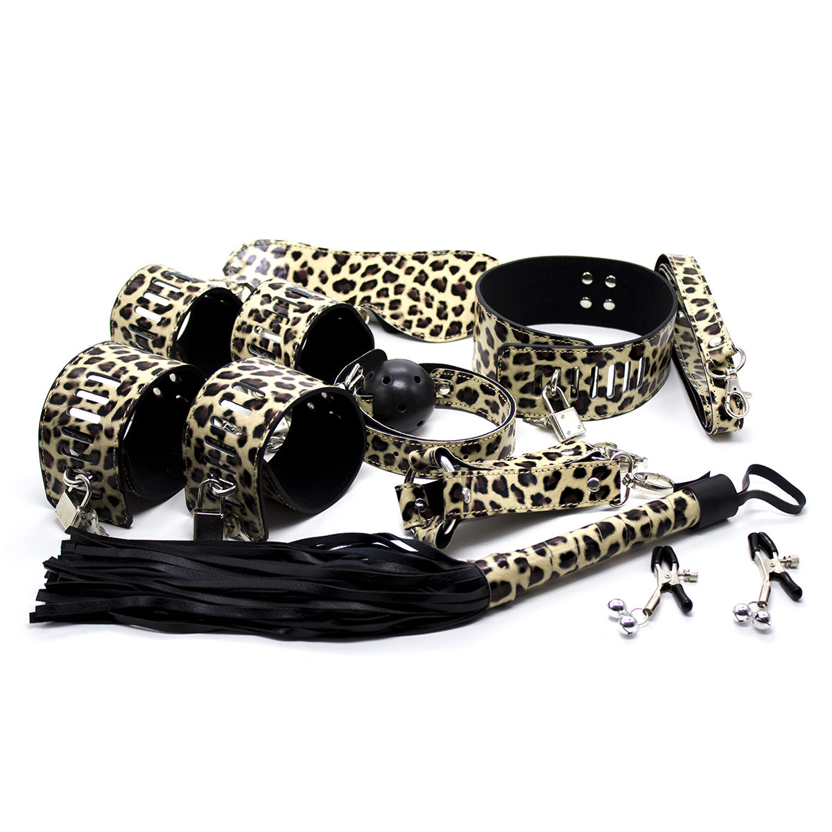 (image for) Leopard Bondage Kit - 8 Pcs