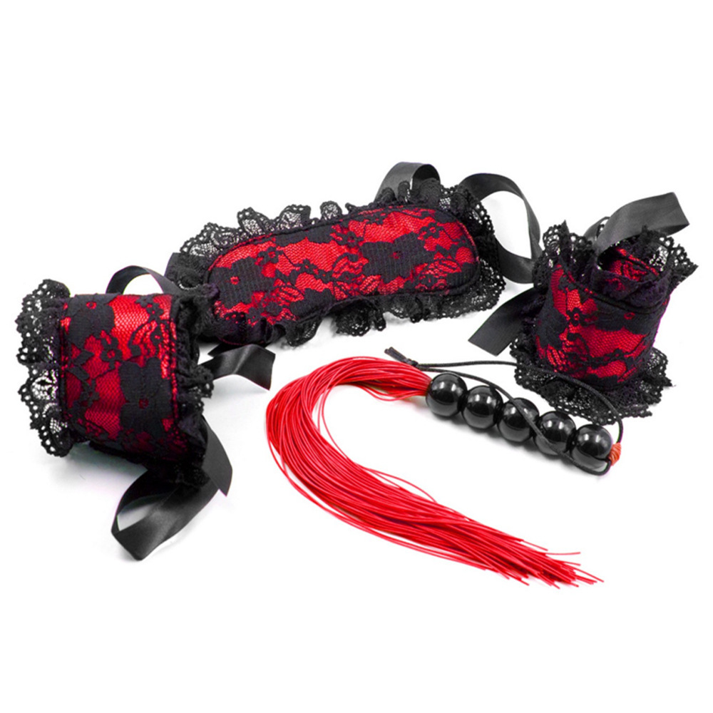 (image for) Lace Blindfold & Cuffs Bondage Kit