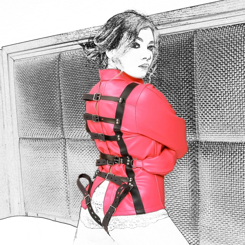 (image for) Strict Leather Premium Straight Jacket - Rose