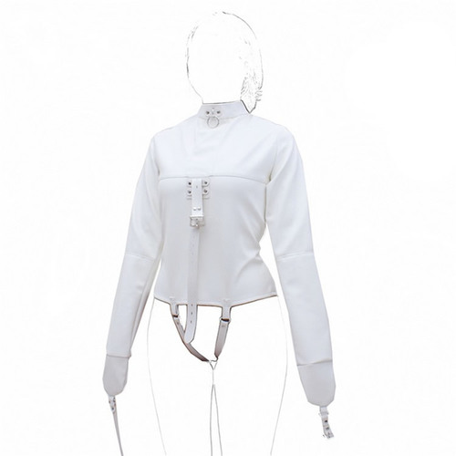 Strict Leather Premium Straight Jacket - White