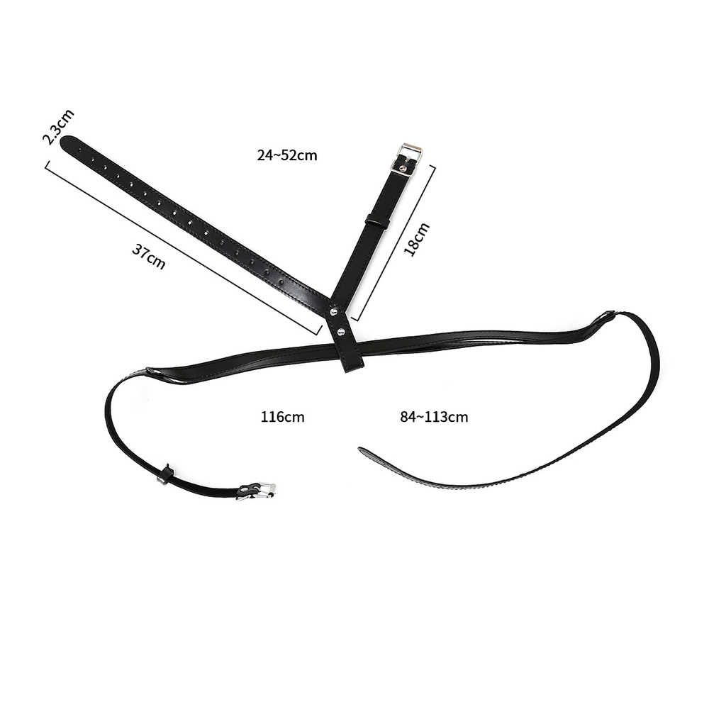 (image for) Leather Bondage Bra