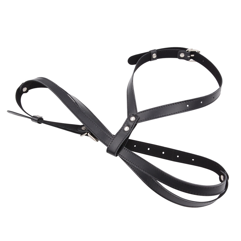 (image for) Leather Bondage Bra