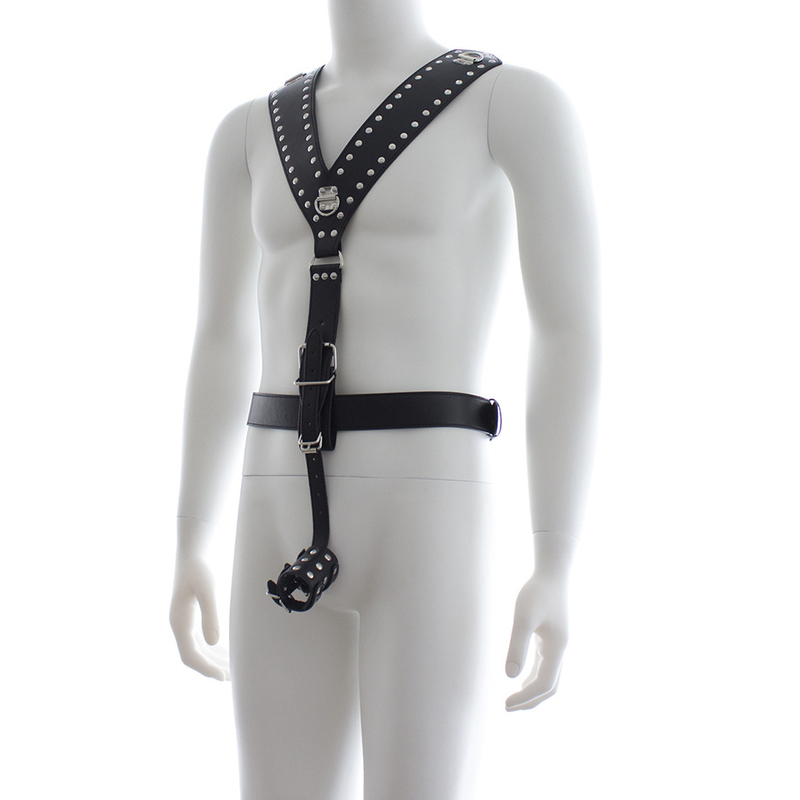 Men\'s Body Harness with Cock ring