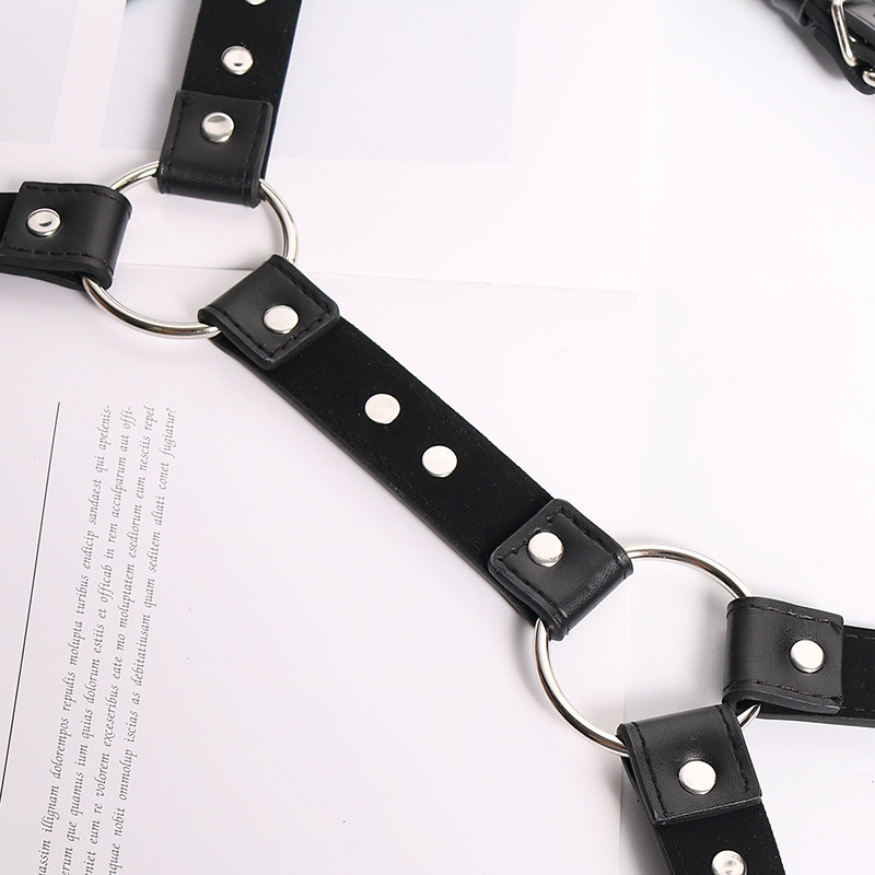 (image for) Male Leather Strap Harness