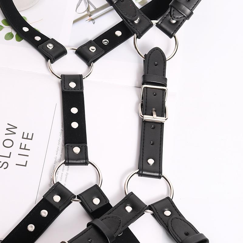 (image for) Male Leather Strap Harness