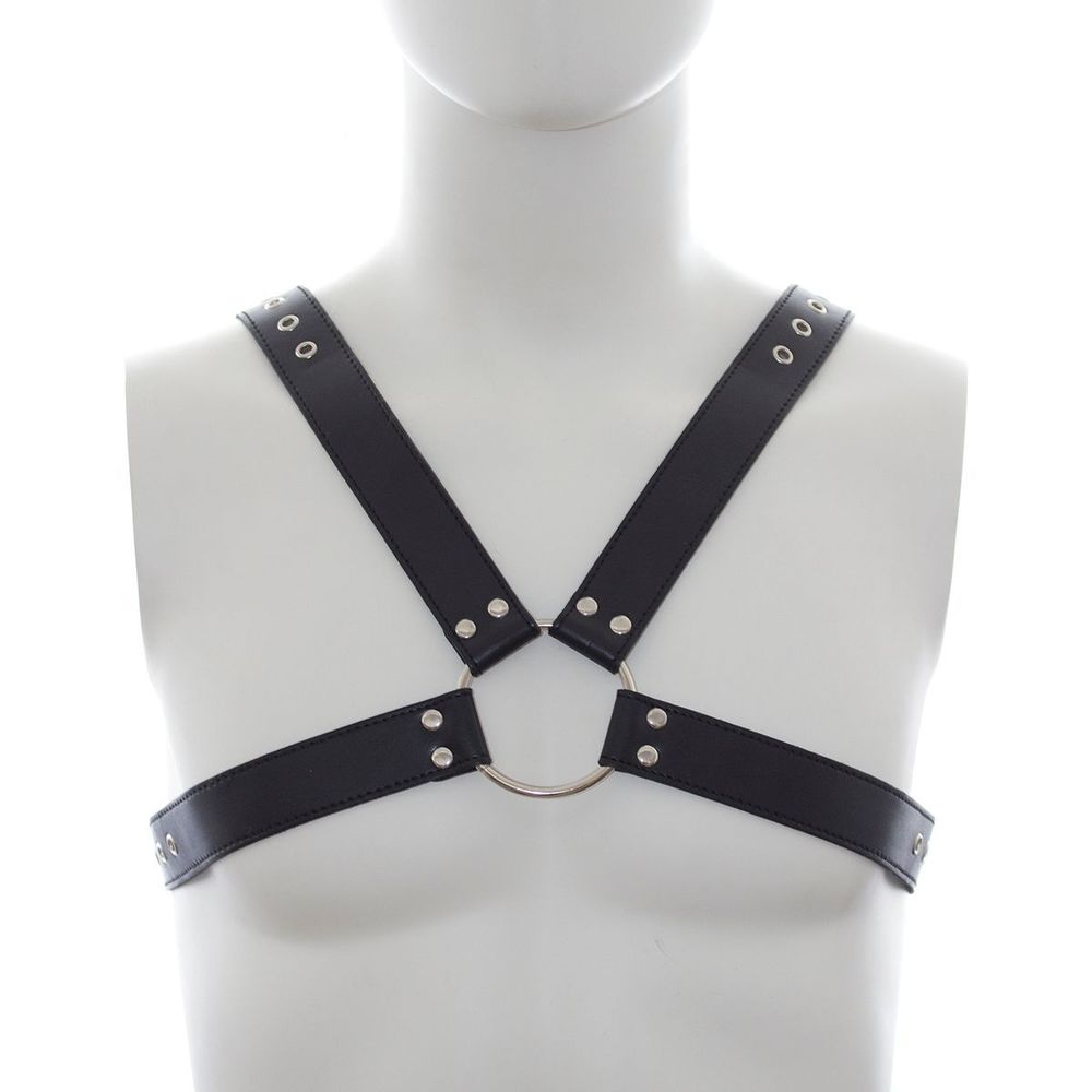 (image for) Deluxe Leather Chest Harness
