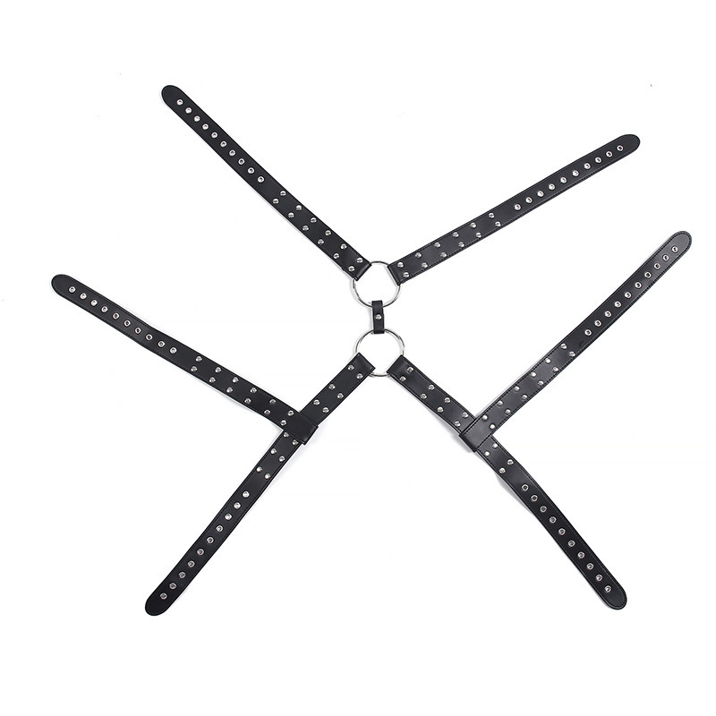(image for) Men's Sexy Bondage Double Belt Chest Harness