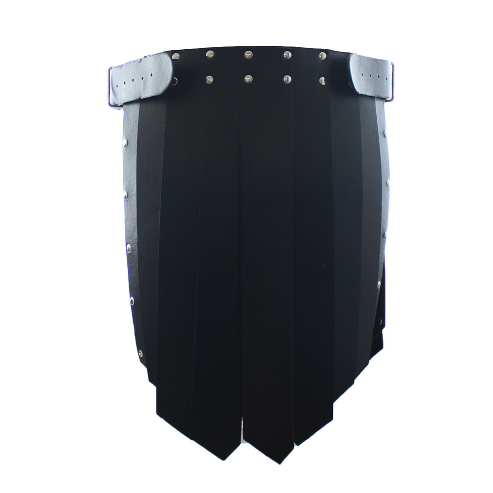 (image for) Men's Faux Leather Chest Shorts Bondage