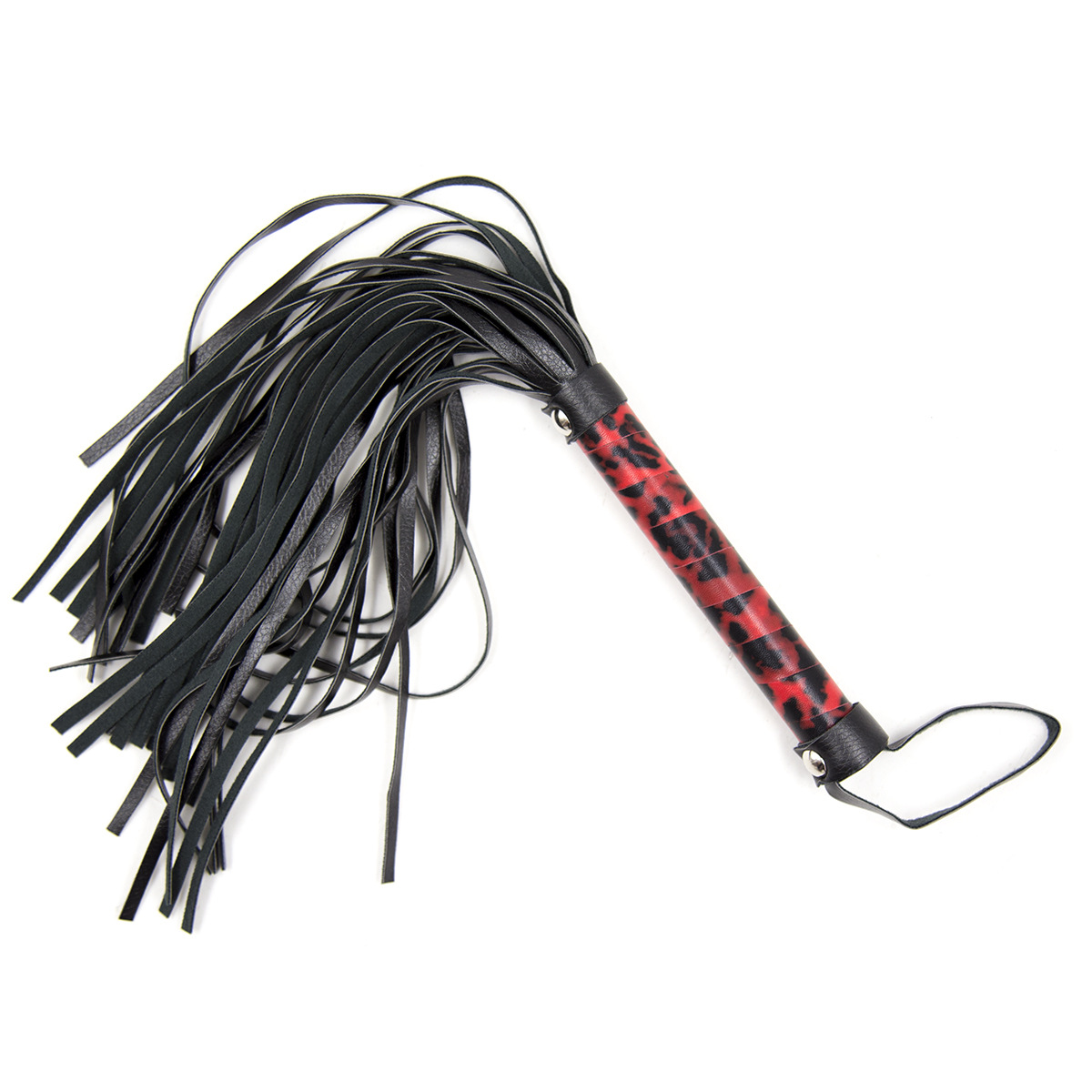 (image for) Red Leopard Line Bondage Kit - 6 Pcs