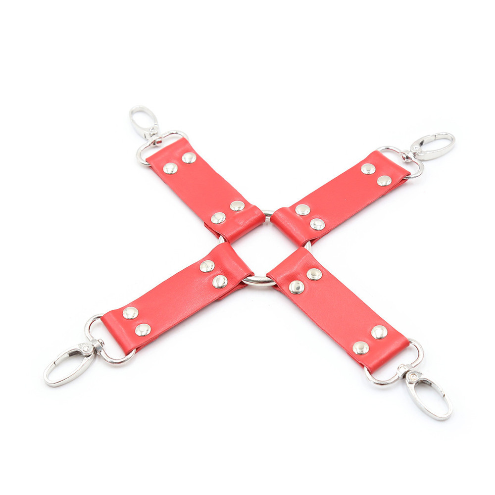 (image for) Hogtie Fur Lined Body Restraints Kit - 10 Pcs
