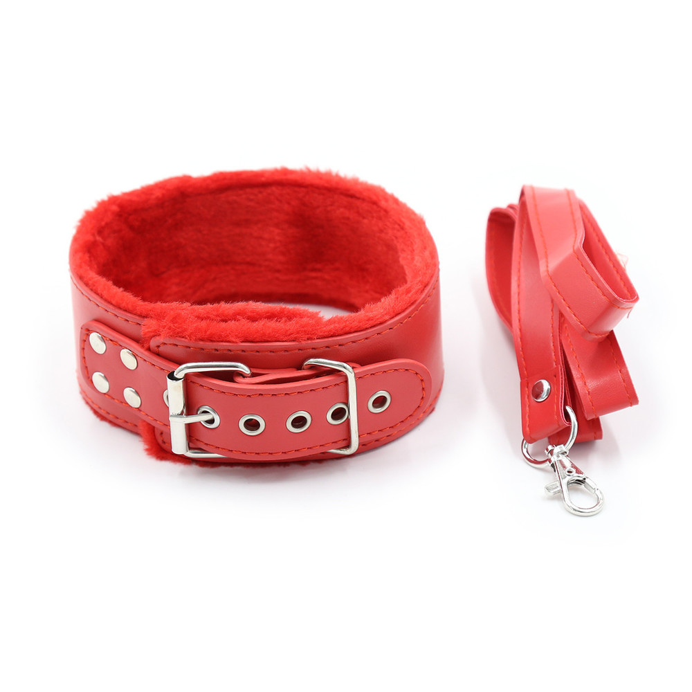 (image for) Hogtie Fur Lined Body Restraints Kit - 10 Pcs