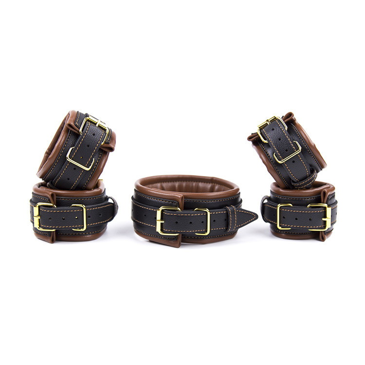 (image for) Neck Collar And Cuffs Bondage Kit