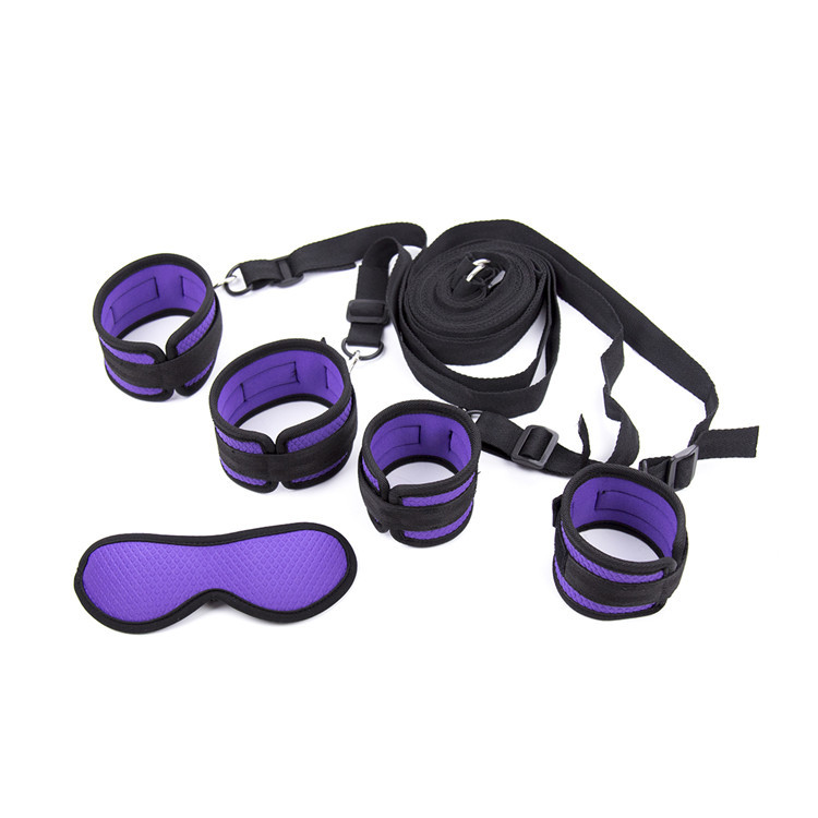 (image for) Blindfold Bed Bondage Restraint Kit