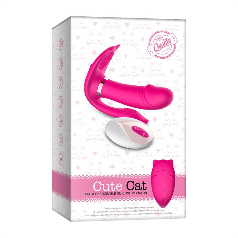 (image for) Cat Heating Strap-on Vibrator